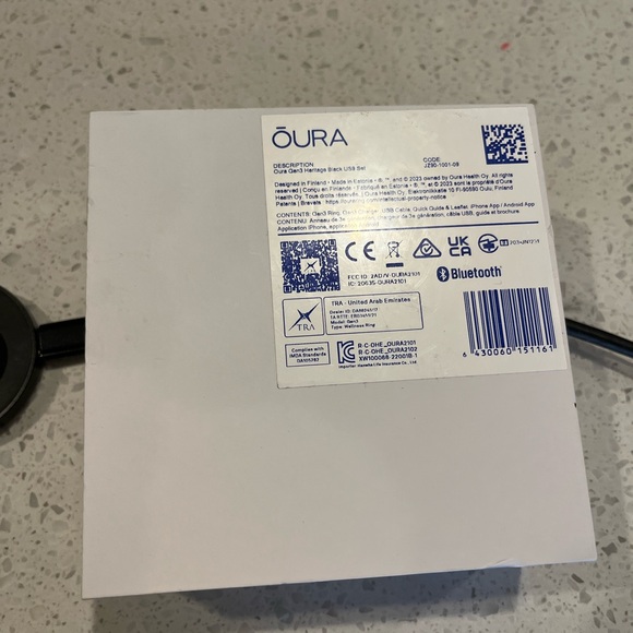 Oura Gen3 Heritage Black Size 9 - Picture 3 of 7